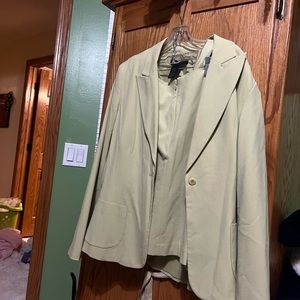 Suit coat with matching skirt